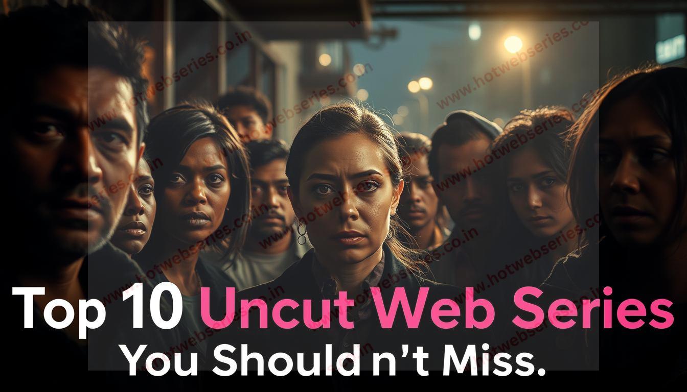 Discover the Top 10 Uncut Web Series that are trending now and must-watch for every web series enthusiast.